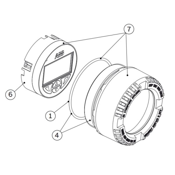 Kit para transmisor ABB 266 Series