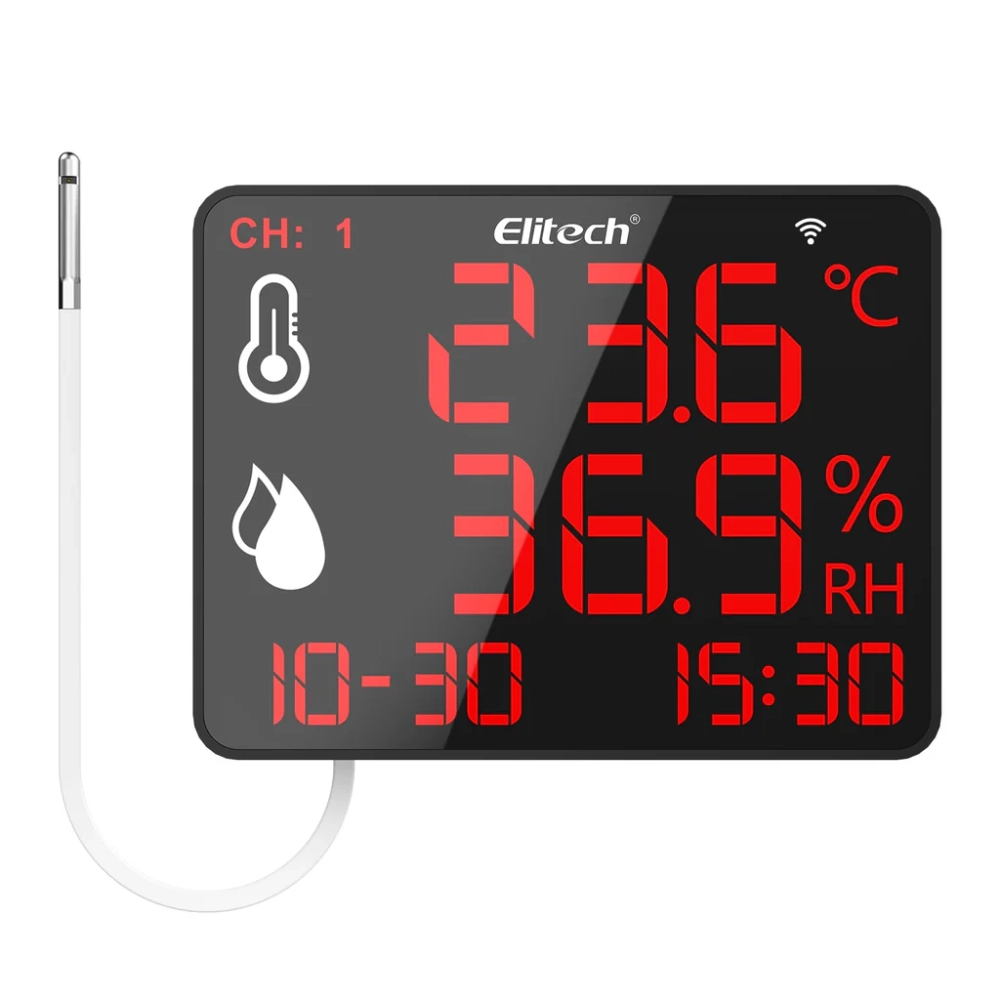 Datalogger de Temperatura y Humedad Bluetooth Grande Datalogger de Temperatura y Humedad Bluetooth Grande