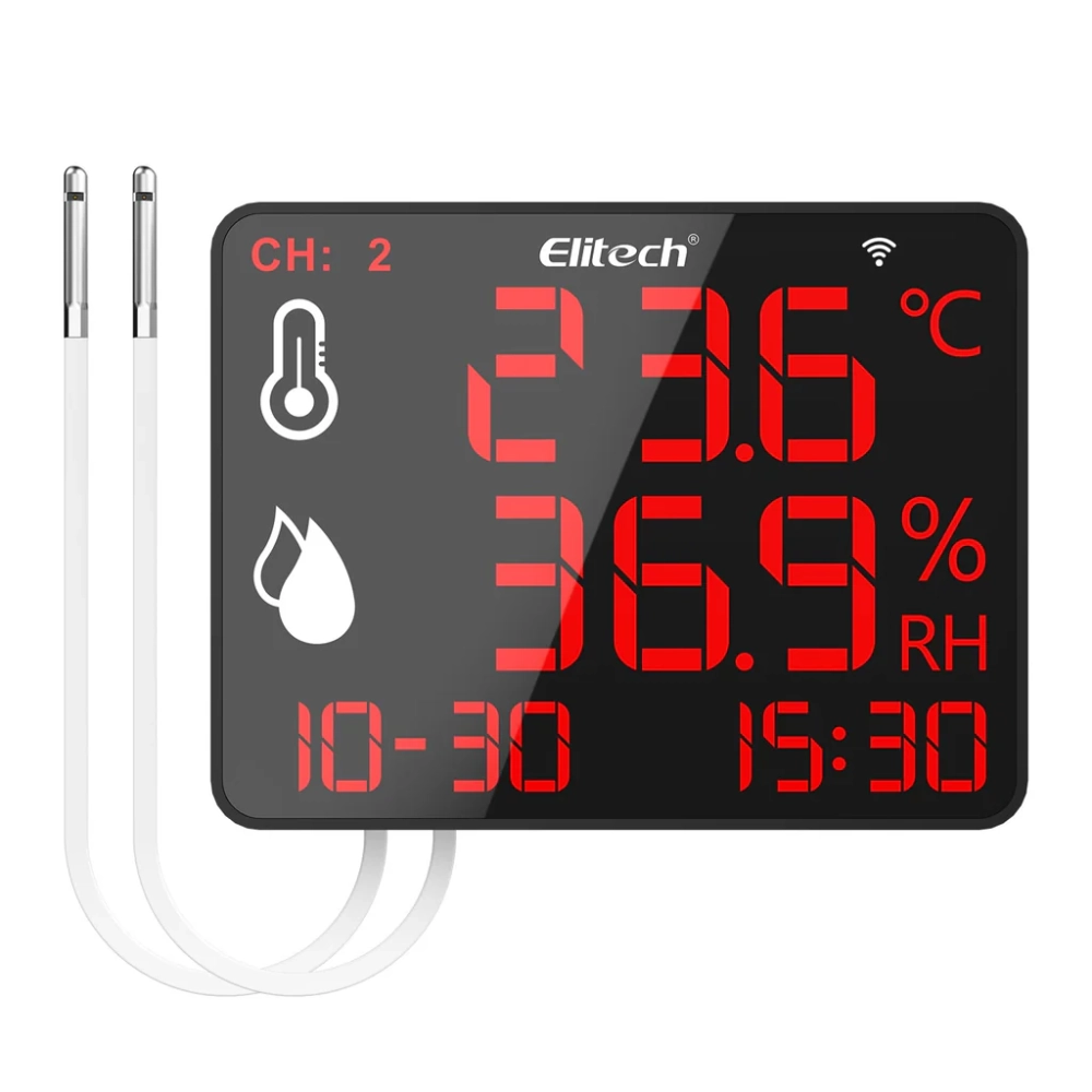 Datalogger de Temperatura y Humedad WiFi Grande Datalogger de Temperatura y Humedad WiFi Grande
