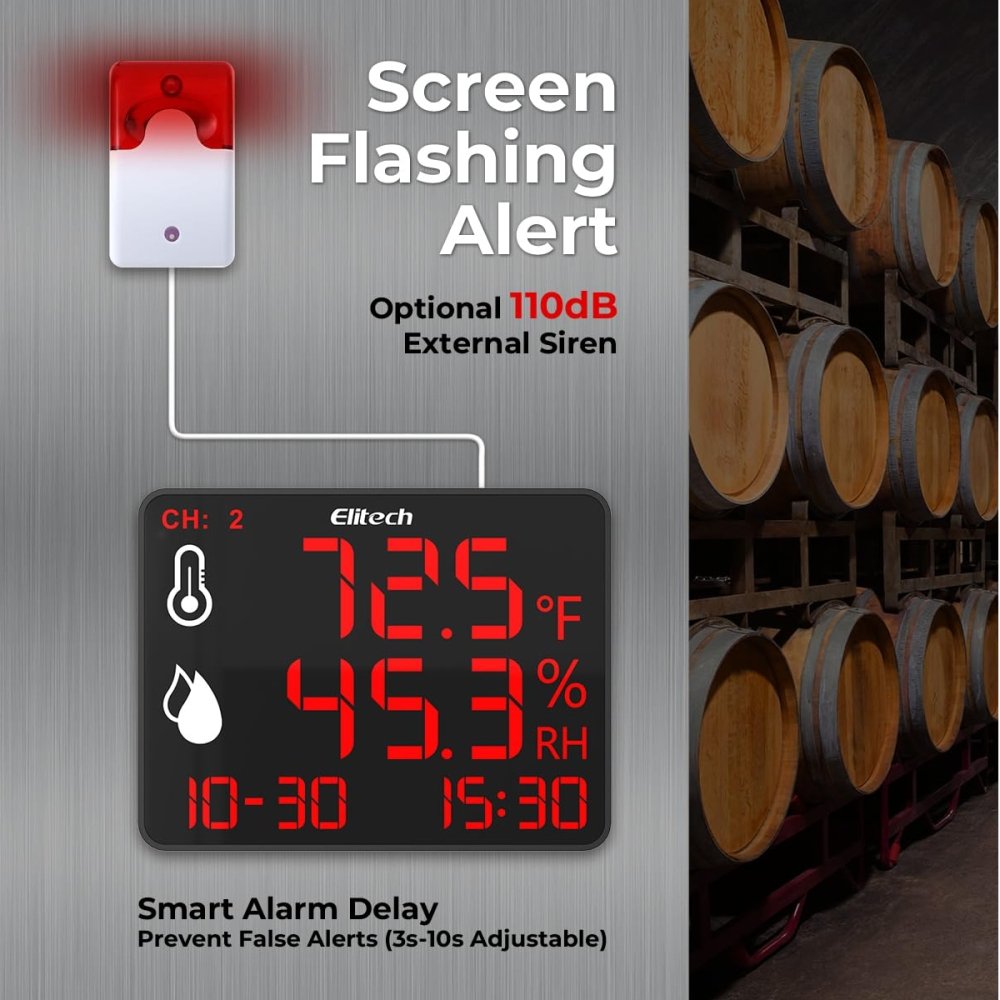 Alarma Externa Sonora-Luminosidad USB para DR-230