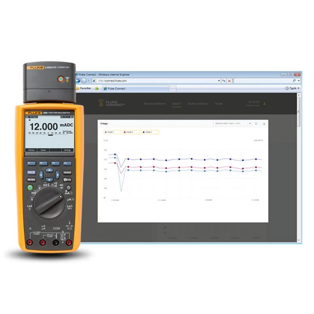 Multímetro industrial de registro de datos Fluke 289