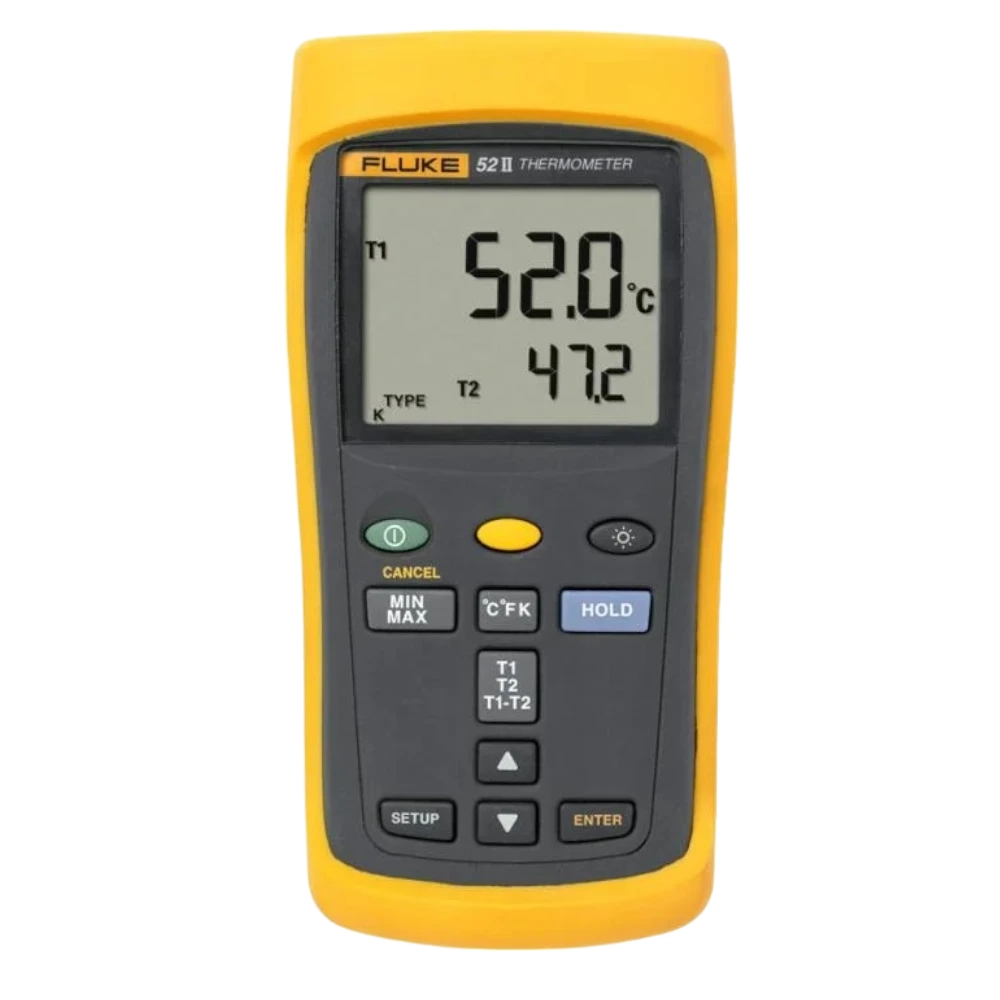 Termometro Digital de 2 Termopares Fluke 52 II