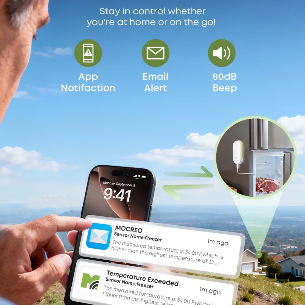 Datalogger para Congelador y Refrigerador