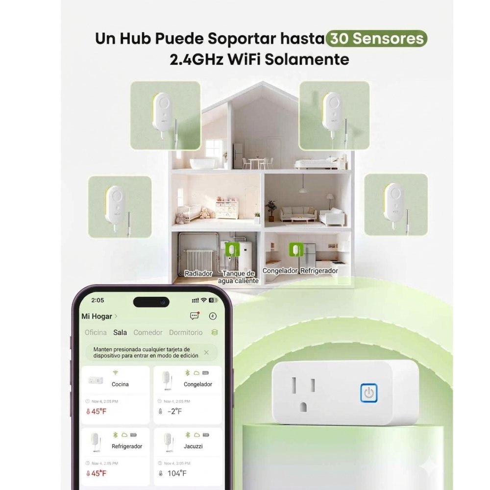 Datalogger para Congelador y Refrigerador