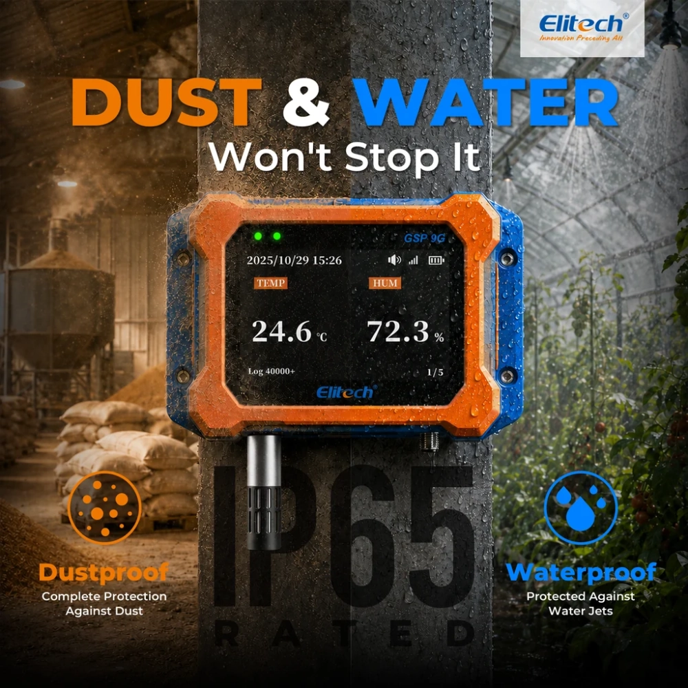 Datalogger de Temperatura y Humedad 4G