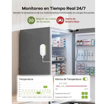 Datalogger para Congelador y Refrigerador